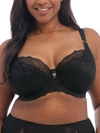 Elomi Brianna Underwire Padded Half Cup Bra In Black