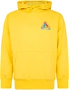 Palace Tri-ferg Hoodie In Yellow