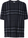 BURBERRY VINTAGE CHECK KNITTED TOP