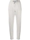 BRUNELLO CUCINELLI CASHMERE TRACK PANTS