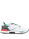 Puma Men's X Michael Lau Grid Mix-leather Trainer Sneakers In Weiss