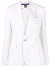 Polo Ralph Lauren Parker Slim-cut Blazer In Weiss