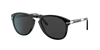 Persol Steve Mcqueen Round-frame Sunglasses In Polarized Black
