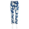 Burberry Bleached High-rise Straight-leg Jeans In Blue