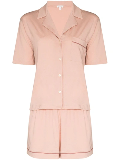 Skin Celina Shorts Pyjama Set In Pink