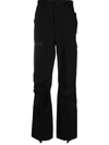 MCQ BY ALEXANDER MCQUEEN LOGO-PATCH CARGO TROUSERS