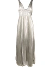MARIA LUCIA HOHAN RILEY PLEATED GOWN