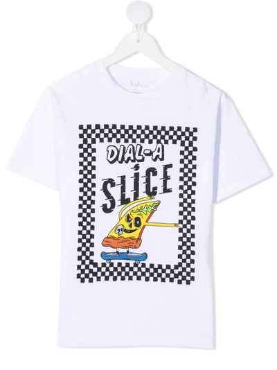 Stella Mccartney Teen Dial-a Slice T-shirt In 白色