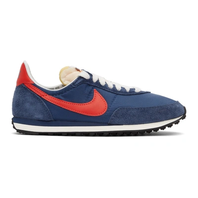 Nike Navy Waffle Trainer 2 Sp Sneakers In Blue