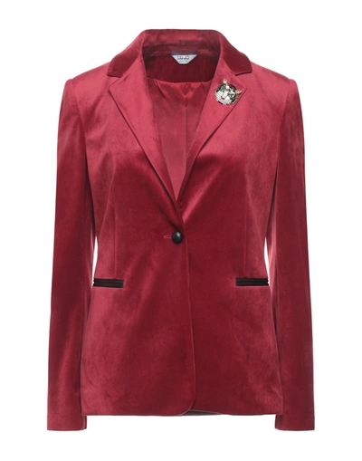 Liu •jo Suit Jackets In Red