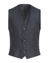 Lardini Vests In Dark Blue