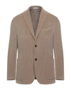 Boglioli Suit Jackets In Beige