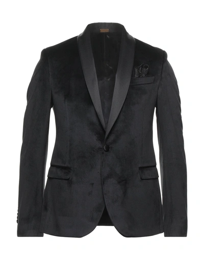 Manuel Ritz Suit Jackets In Black