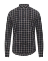 Deperlu Thomas Checked Cotton Shirt In Dark Blue