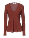 Mauro Grifoni Blouses In Brown