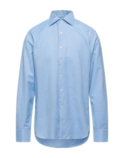 Alessandro Gherardi Shirts In Blue