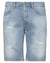 Pmds Premium Mood Denim Superior Denim Shorts In Blue