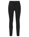 Acne Studios Climb Used Black Denim Jeans In Black