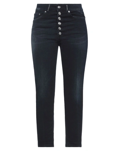 Dondup Denim Cropped In Blue