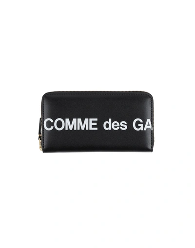 Comme Des Garçons Wallets In Black