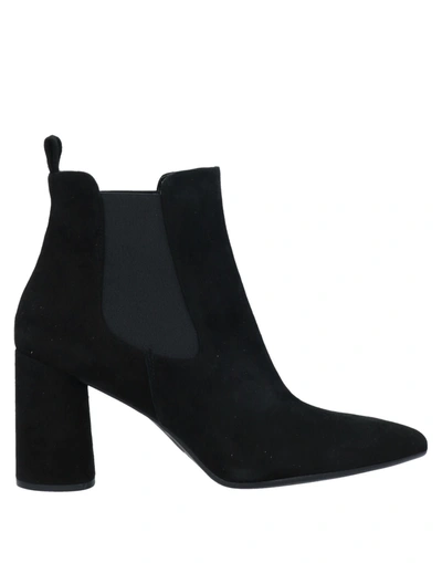 Andrea Zali Ankle Boots In Black | ModeSens