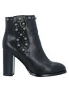 Luciano Barachini Ankle Boots In Black