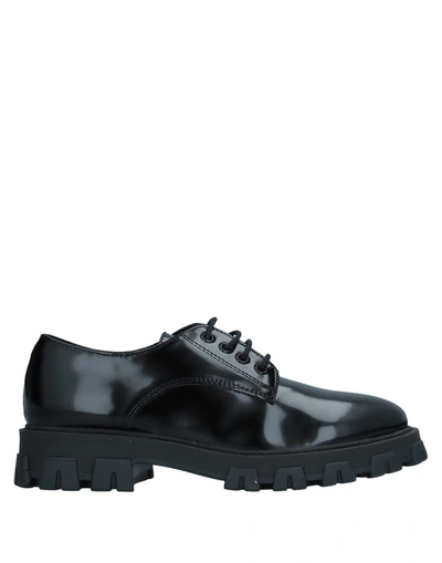 Ottod'ame Lace-up Shoes In Black