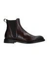 Dolce & Gabbana Ankle Boots In Brown