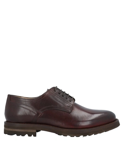 Stefano Branchini Lace-up Shoes In Red