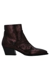 Fabi Ankle Boots In Brown