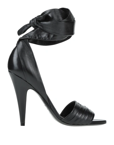 Tom Ford Sandals In Black