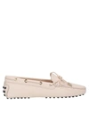 Tod's Loafers In Light Pink