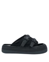 Eytys Ssense Exclusive Black Capri Sandals In Black