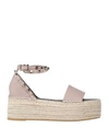Valentino Sandals In Dove Grey