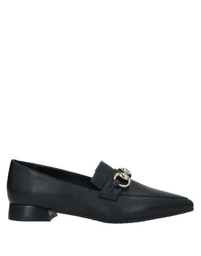 Tosca Blu Loafers In Black