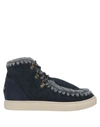 Mou Ankle Boots In Slate Blue