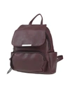 Manoukian Backpacks In Maroon