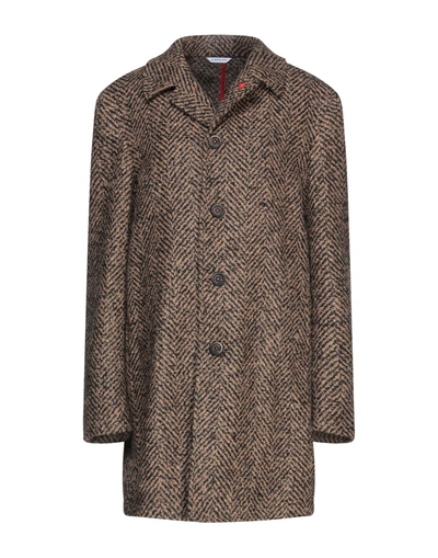 Manuel Ritz Coats In Beige