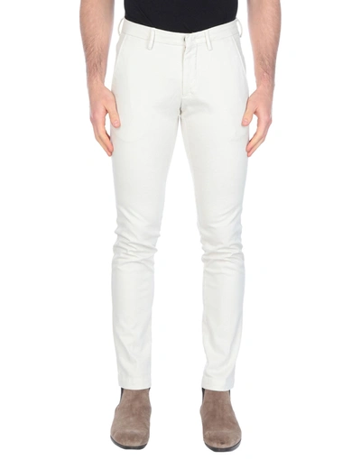 Michael Coal Casual Pants In Ivory