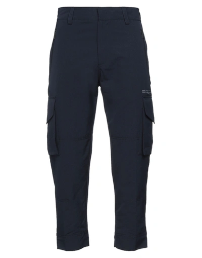 Paolo Pecora Cropped Pants In Blue