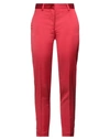 MANUEL RITZ MANUEL RITZ WOMAN PANTS RED SIZE 2 POLYESTER, ELASTANE,13588592CP 3