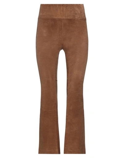 Sprwmn Casual Pants In Coffee