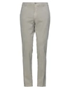 Maison Clochard Casual Pants In Light Grey