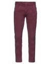 Exibit Pants In Garnet