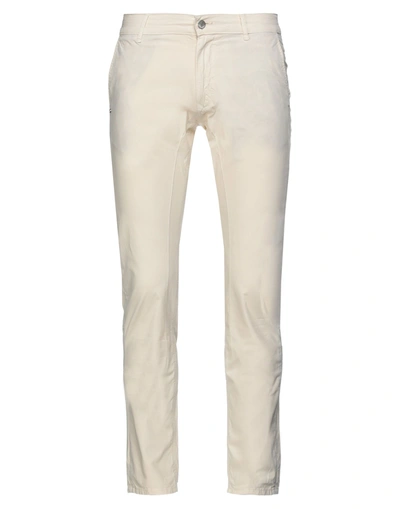 Grey Daniele Alessandrini Pants In Beige