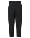 Paolo Pecora Man Pants Black Size 36 Polyester, Wool, Elastane