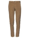 Yan Simmon Casual Pants In Camel