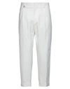 Paolo Pecora Pants In White