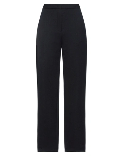 Jil Sander Woman Pants Midnight Blue Size 0 Wool, Polyamide