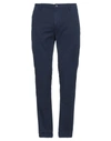 Yan Simmon Casual Pants In Dark Blue
